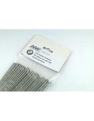 Kits de 40 radios inox más cabecillas...